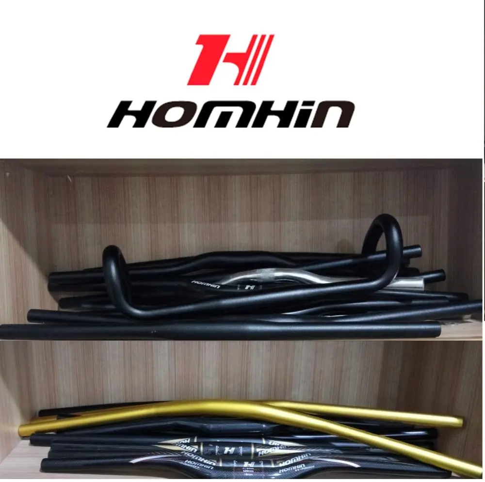 Дорожный Велосипед Руль 6061-T6 Сплава Handbar Сцепление 400-580 мм 25.4 мм HOMHIN XT-L009