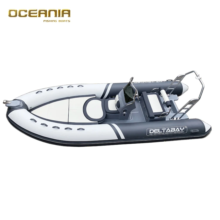
2019 New Model Europe Style Luxury 5.5m RIB 550 Inflatable Boat For Sale 