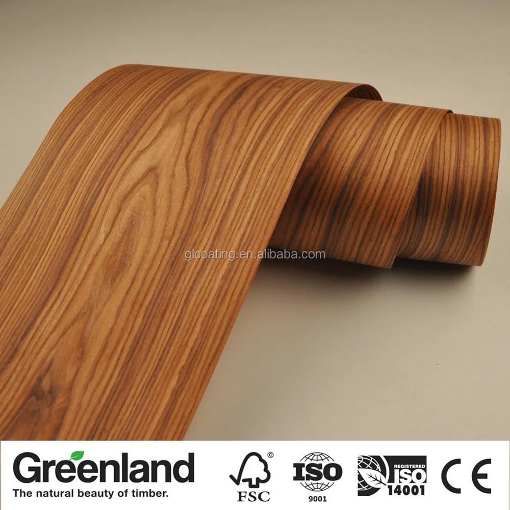 
Hot Selling!! Flat Cut Crown Morado Santos Rosewood Recomposed Wood Veneer Sheet for Flooring and Door Skin 