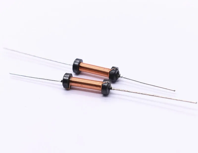 Electromagnetic induction coil fixed inductor 820uh/Horizontal inductance