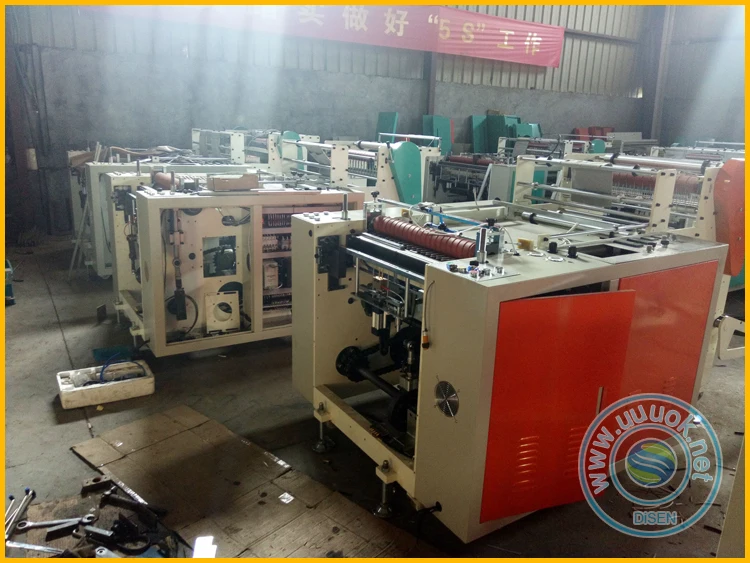 Plastic bag production line blow moulding flexo printing sealing cutting plastic bag making machine for sale