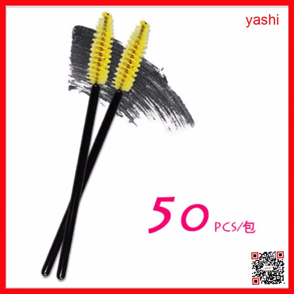 YAESHII Hot sale Plastic Disposable Eyelash Extension Mascara Wand/Spooly