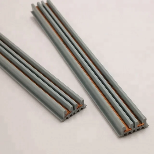 China supplier environmental protection ABS PVC PC plastic linear guide rail