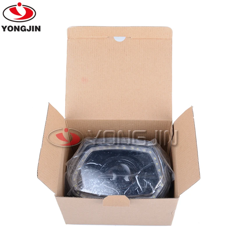 
Motorcycle Lighting System Front Black LED headlight For Vespa Sprint 150 