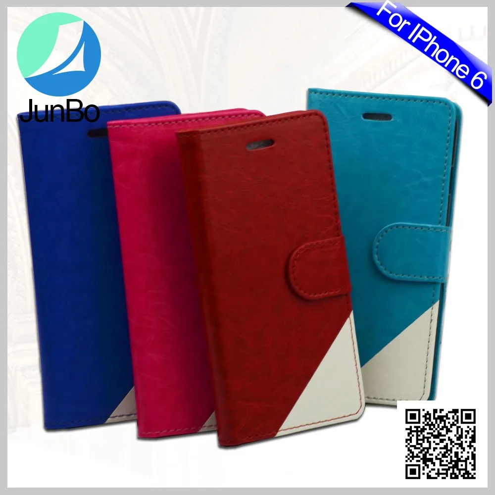 Многоцветный Оптовая Сотовый Телефон Случае для iphone 6, JunBo Марка Новые Крышки Мобильного Телефона