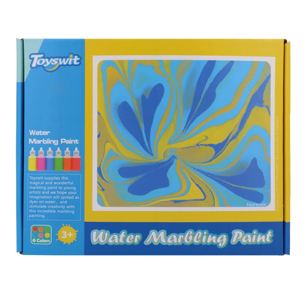 
Extension Wet Painting Watercolor Drawing Tools Marble Paint Set 