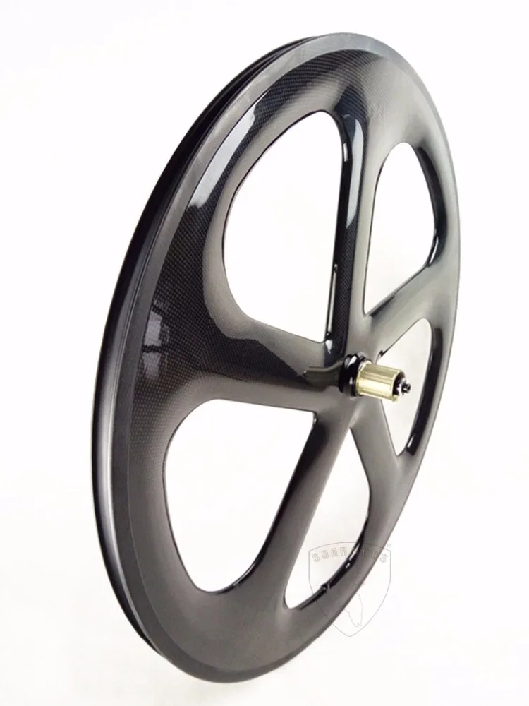 Soarrocs Carbon Wheels 5 Spokes Clincher 58mm Carbon Wheels Road Bike Five Spokes Wheelsets 24-28inches