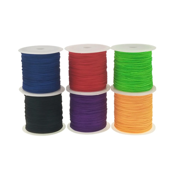 YOUGLE 100 Meters / 328 Feet 1 Strand 0.75mm Nylon Parachute Paracord  Cord  Fishing lanyard Rope Line 95LB