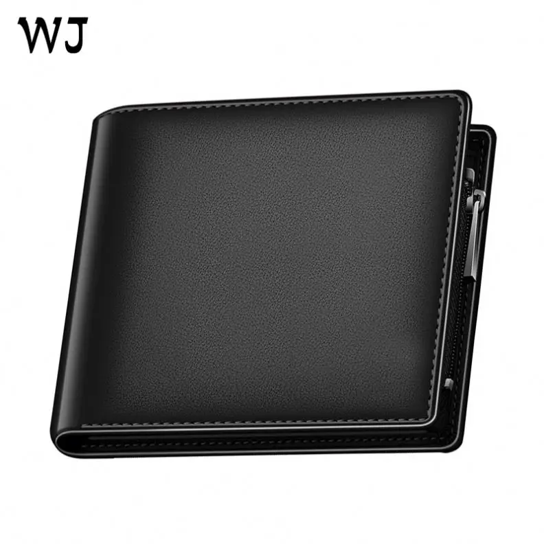 Trending Products Unique Design Travel Business Multifunctional Bifold Wallet Man Leather