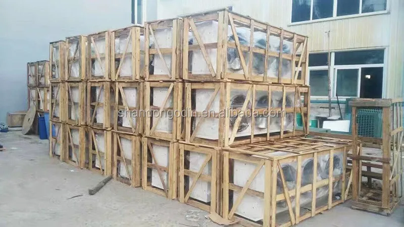 evaporative air cooler/evaporator for cold storage