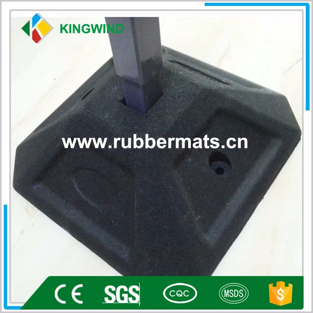 All size recycled rubber base