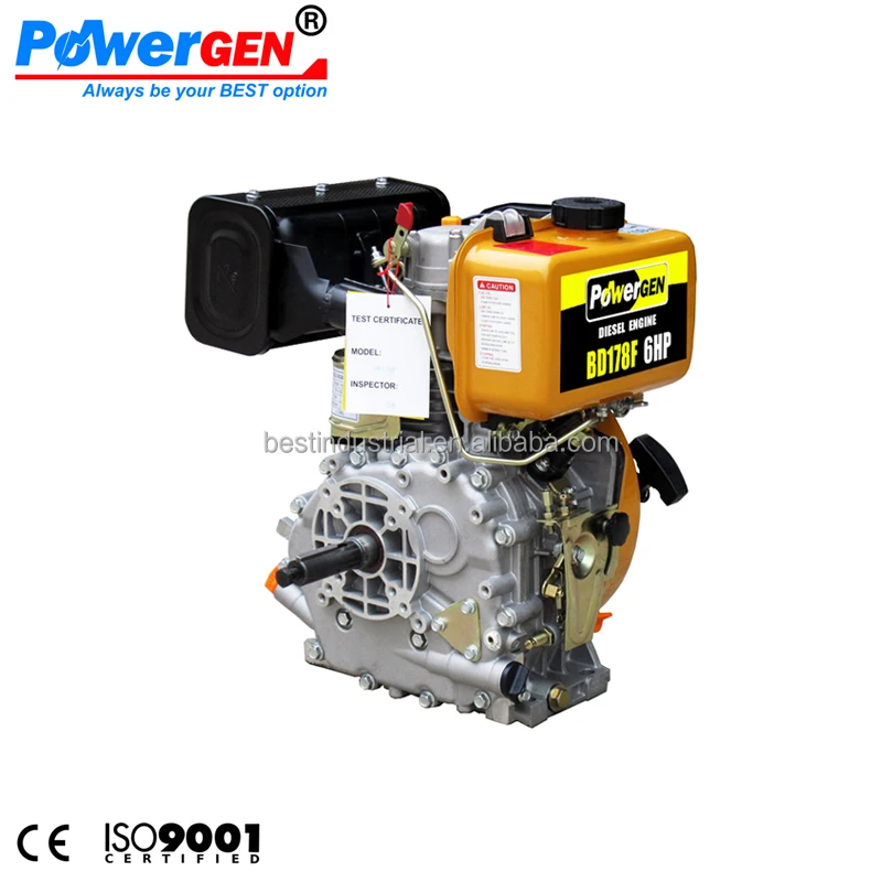 Best Price!!! POWERGEN Air Cooled Single Cylinder Y A N M A R Type Diesel Engine 6 HP