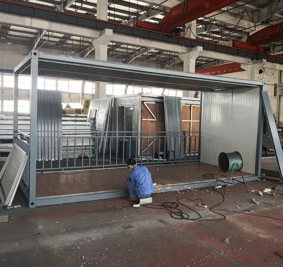 China low cost portable prefab container homes house modern prefabricated house kits