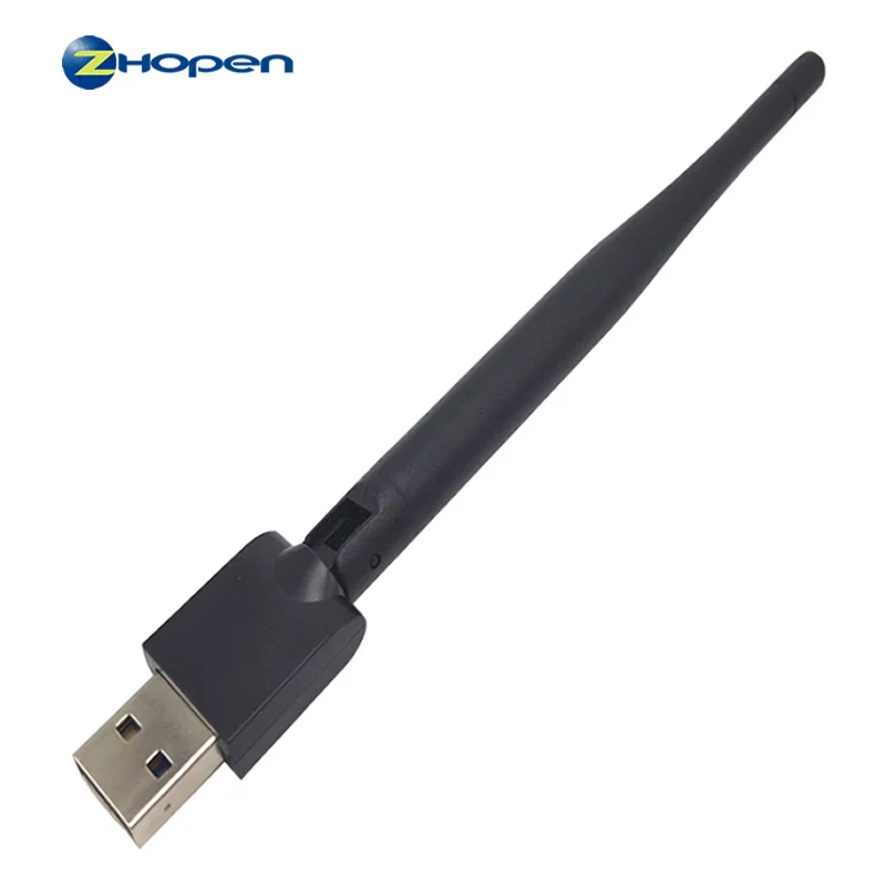 OEM 2.4g wireless 802.11 n wifi usb adapter with antenna used for freesat v7 hd mag 254 250 openbox satellite receiver
