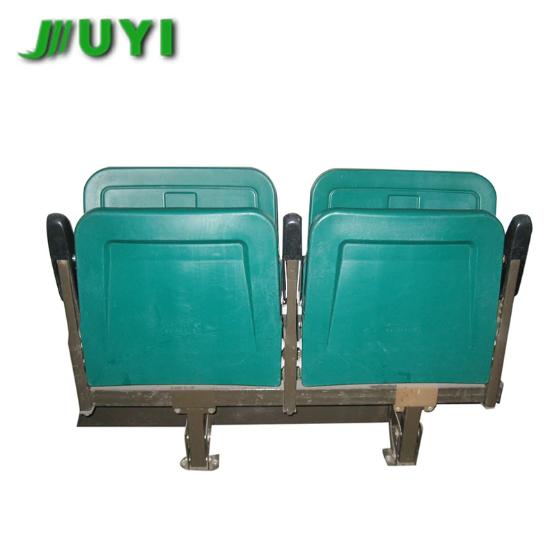 JUYI BLM-6200 China Yellow Outdoor Furniture Plastic Outdoor Chair Armchair Outdoor Furniture Movabl Stadium Seat