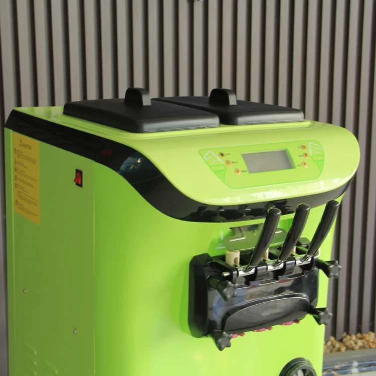 European Style Commercial Table Top Ice Cream Machine Soft Serve Manila