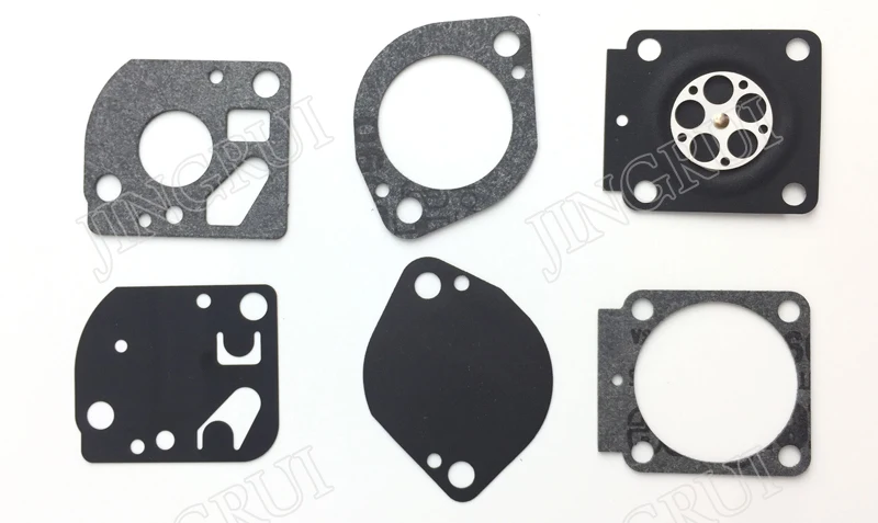 For Sthl 4180 Trimmer GND-55 GND-91 Zama Carburetor Diaphragm & Gasket Repair Rebuild Kit