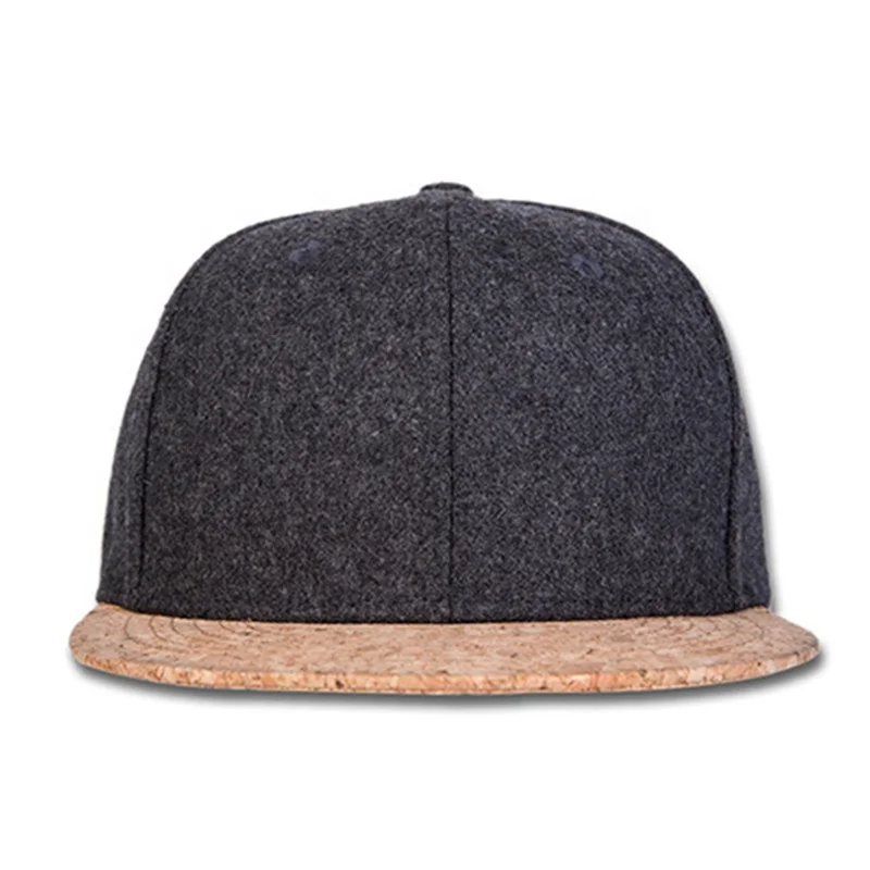 5% OFF wholesale wool wool felt hat and caps with cork brim