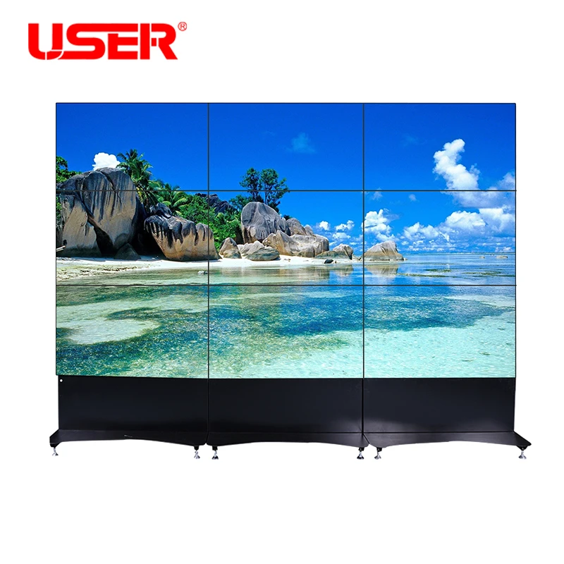 3x3 Lcd Video Wall Tv Display/outdoor Waterproof Seamless Big Size Smart 55 Inch Led Video Wall Panel Led Indoor SDK 1-3 Years