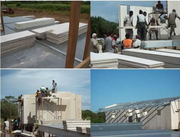 High Quality waterproof exterior wall siding panel prefabricated house villa for good price