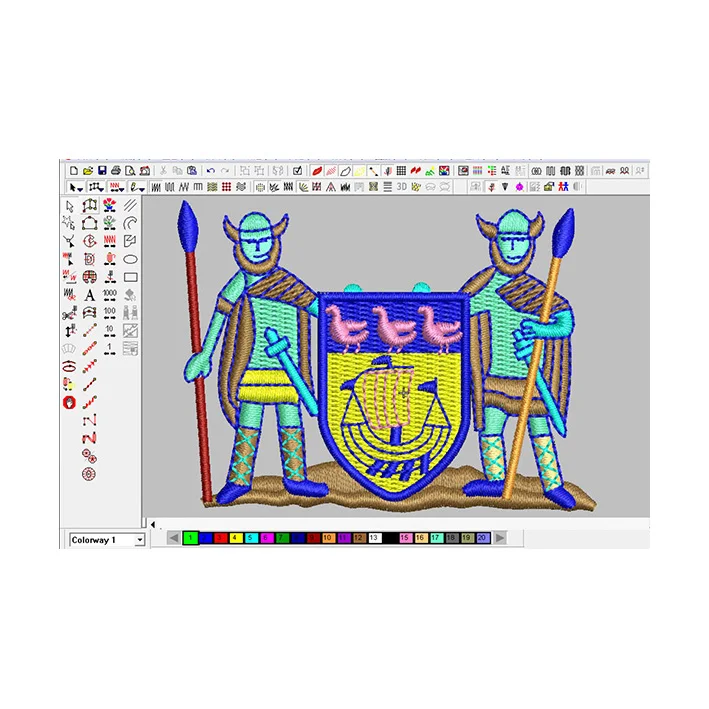 
Cheap High-quality Custom Tiger Patch For Sale Embroidery Design Team 