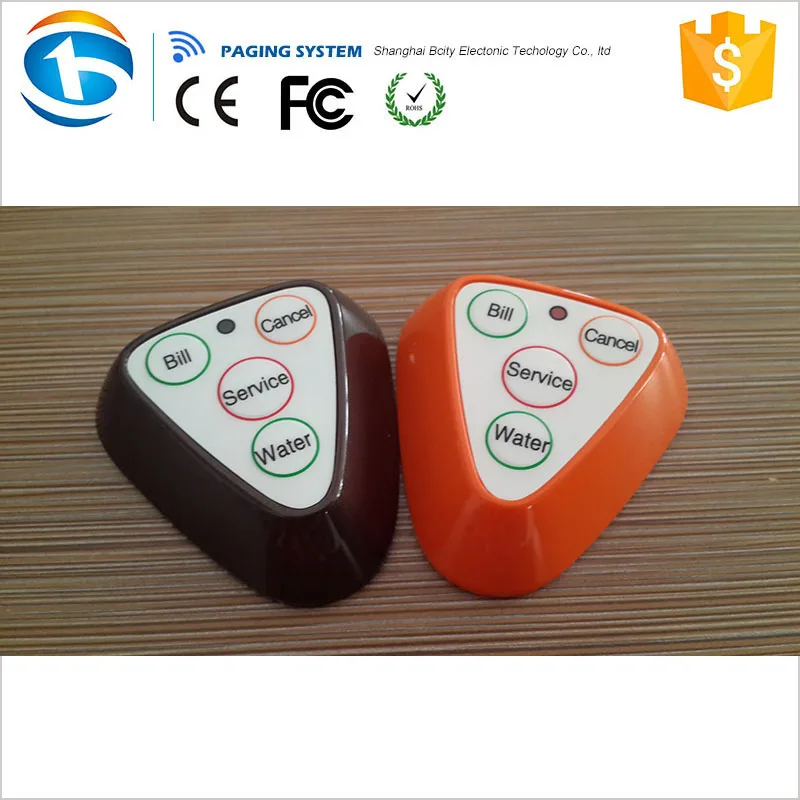 Небольшой и Стабильный Ресторан Официант или Официантка Таблица Систему Вызова