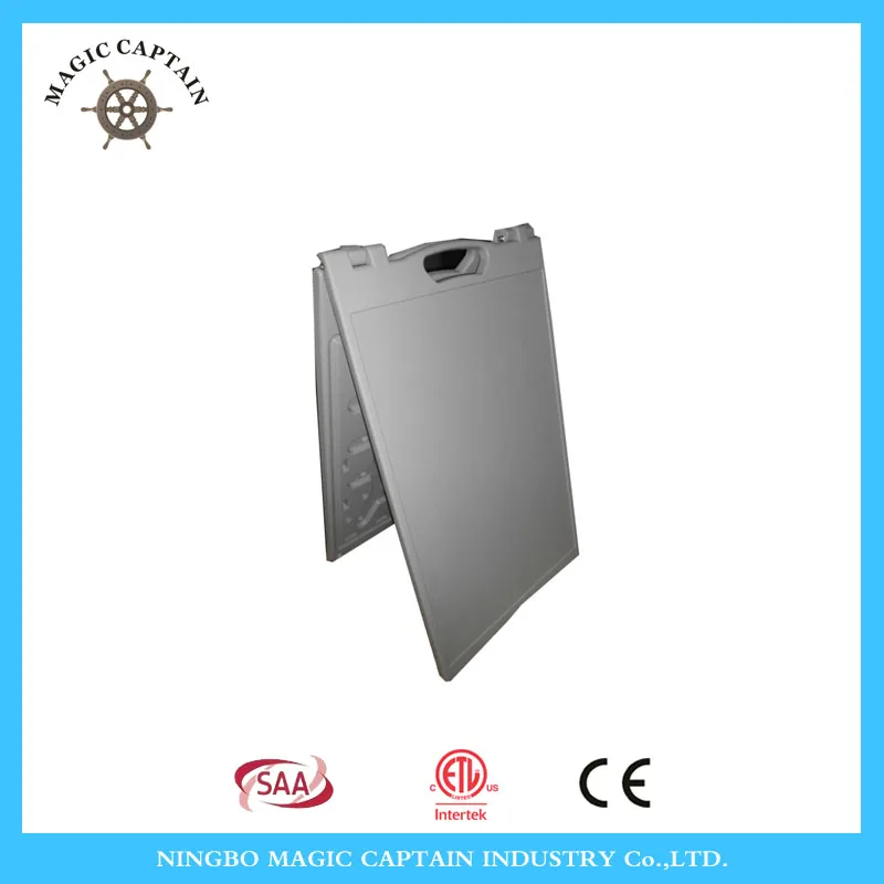 A-Frame Sign with Double Sided Display Singicade Deluxe A-board -Black or White