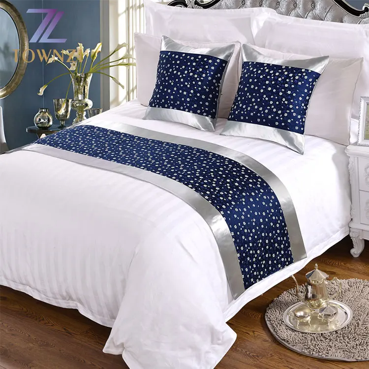 Оптовая продажа Комплект постельного белья для отелей 100% из хлопка простыни гостиниц