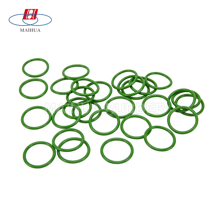 High Quality Wholesale Colored FKM Green Silicone/VMQ FFKM PTFE O-Ring of Free