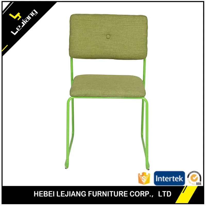 Элегантная мода недорогие обеденный стул с тканью