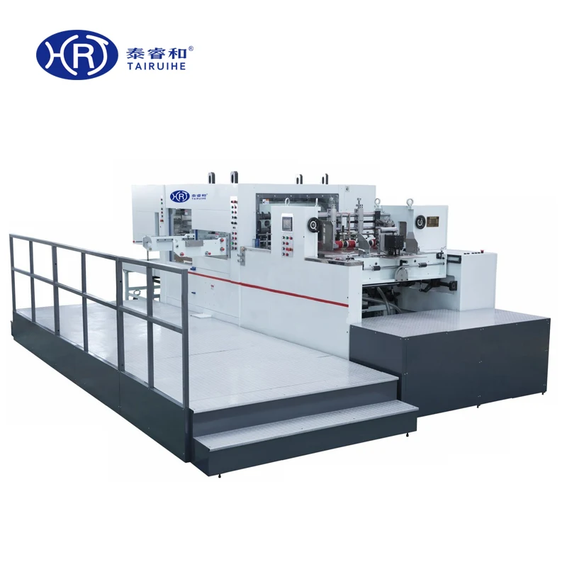 Automatic Corrugated Cardboard Box Corrugated Flute Box Making Machine Die Cutting Machine With Stripping