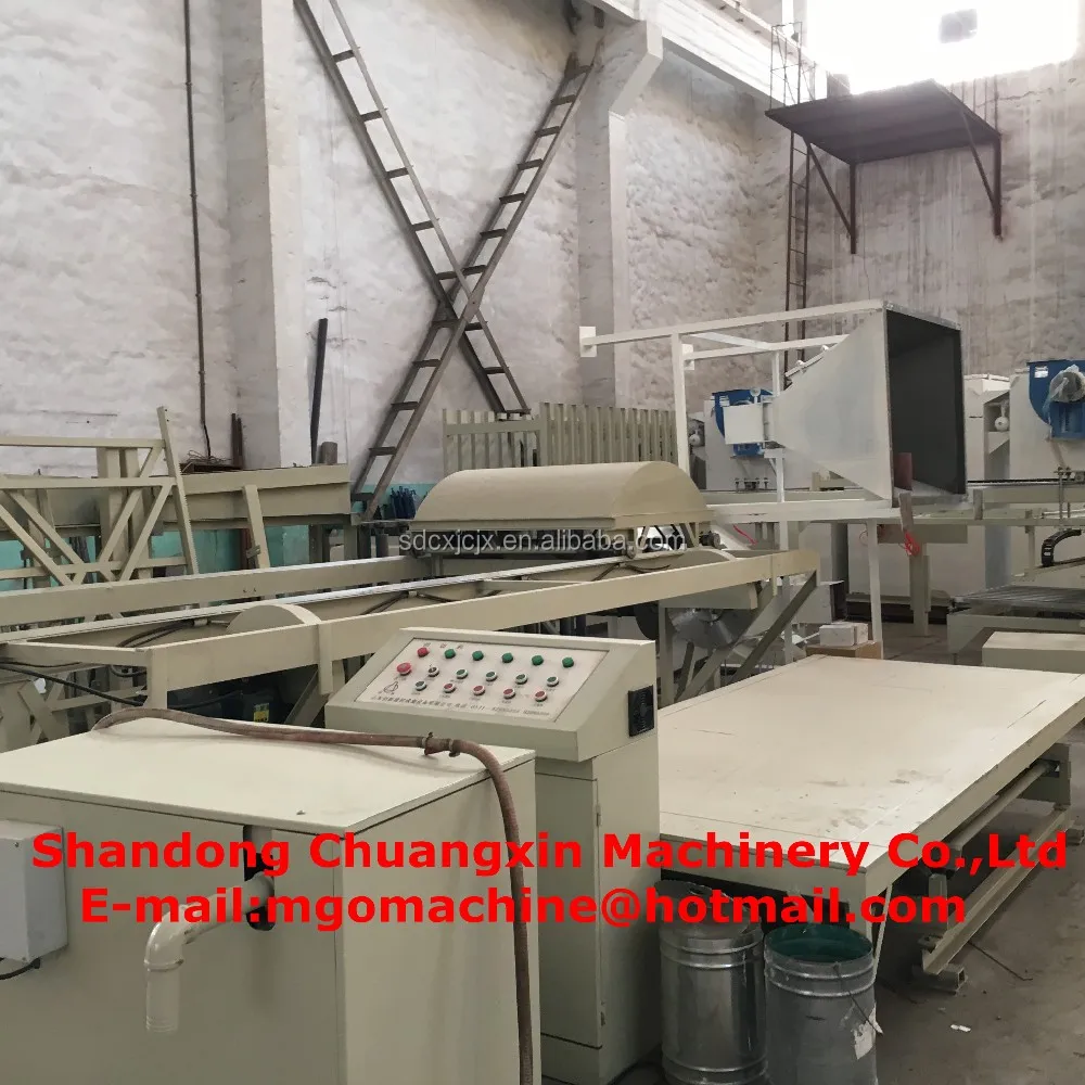 
shandong magnesium glass sheet automatic production line 