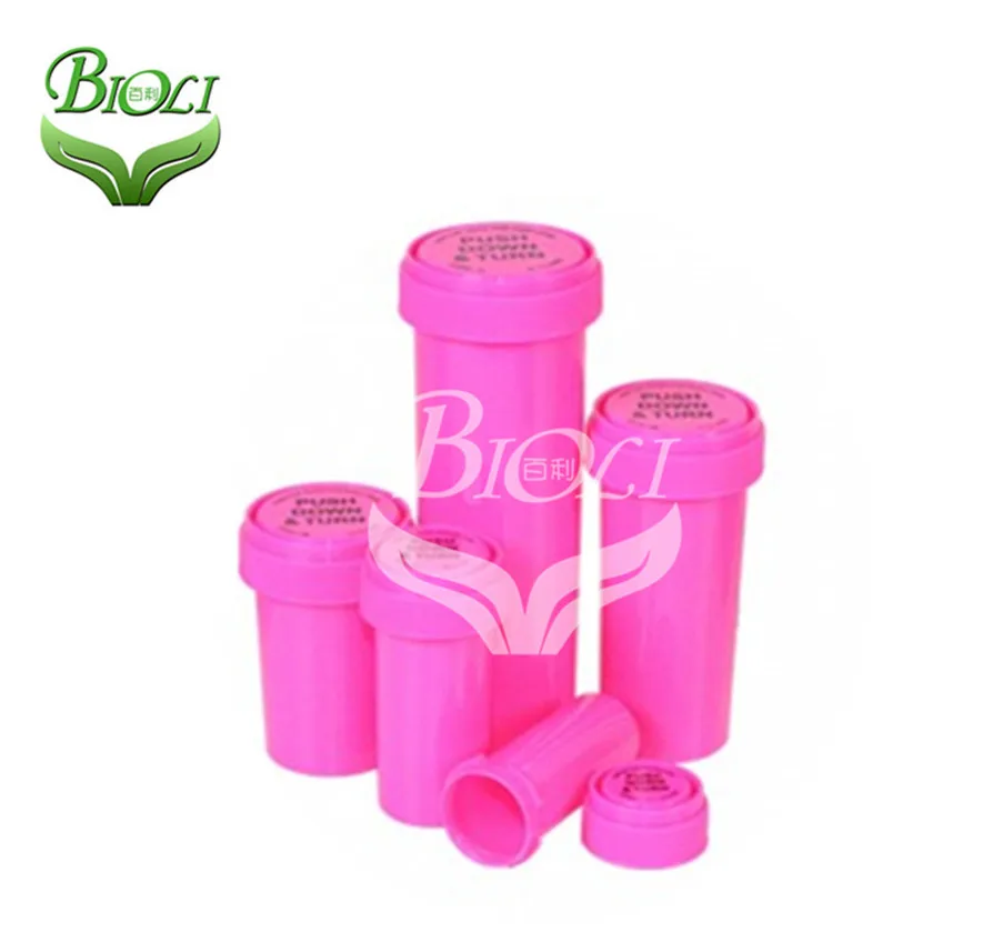 Пластиковые флаконы для фармацевтических препаратов Pop-top 8dr 13dr