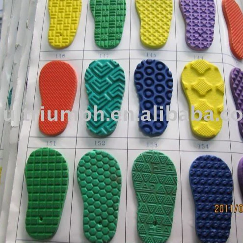 EVA foam sheets sandal flipflop sole materials