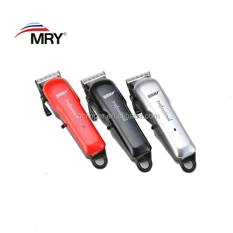 MRY Good Price cheap Portable Car Travel  hair clippers Wireless rechargeable battery for hair trimmer Barber salon Hair Shaver