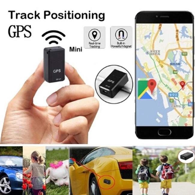 GPS Tracker  GF07 Mini GPS 300Mah Vehicle Voice Control Magnetic GSM GPRS Real Time Car Truck Tracking Device  Accessories