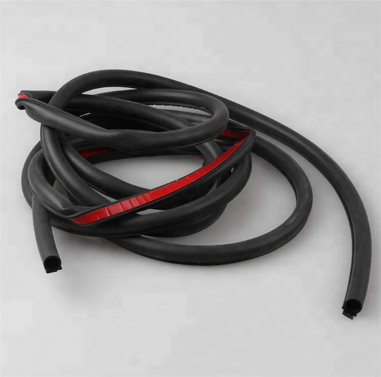 D-образный край автомобильной двери автомобильный шумоподавляющий щит EPDM резиновая уплотнительная лента