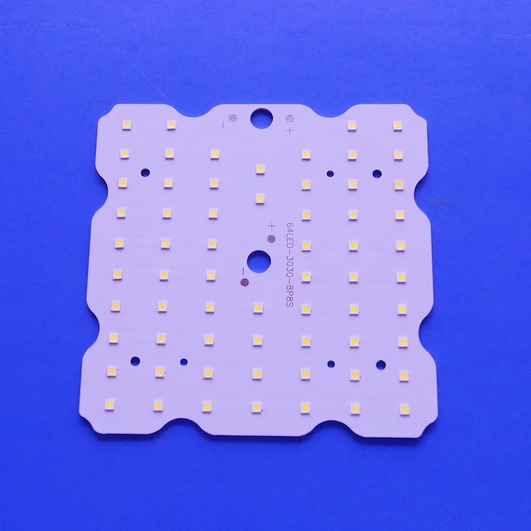 90 Degree 64 LED 50 Watts Molded Lens Array Light Led Parts