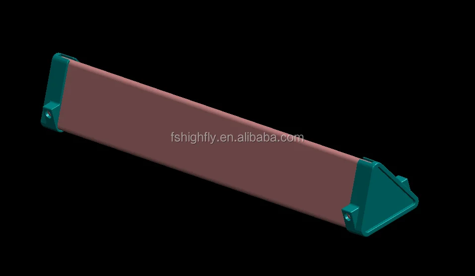 Supermarket Accessories Checkout Stand Counter Lane Plastic Acrylic Divider Bar