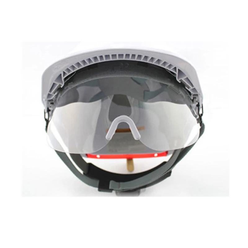 Ningbo Safetree high quality Helmet CE EN397, ANSI Z89.1 Standard industrial safety helmet with goggle