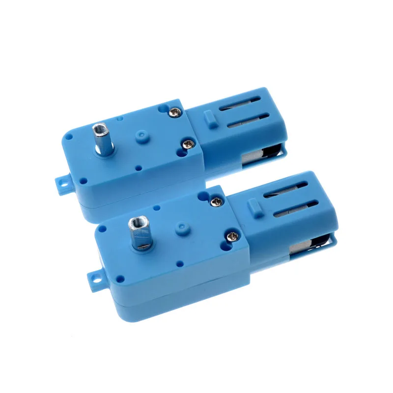 2WD Smart Robot Car Chassis Acrylic 250RPM Motor 9V 90:1 Metal Gearbox for DIY Smart Car