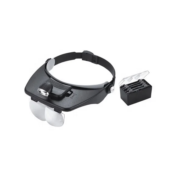 China Wholesale Light Head Magnifier Glass/Head Magnifying Glass With LED