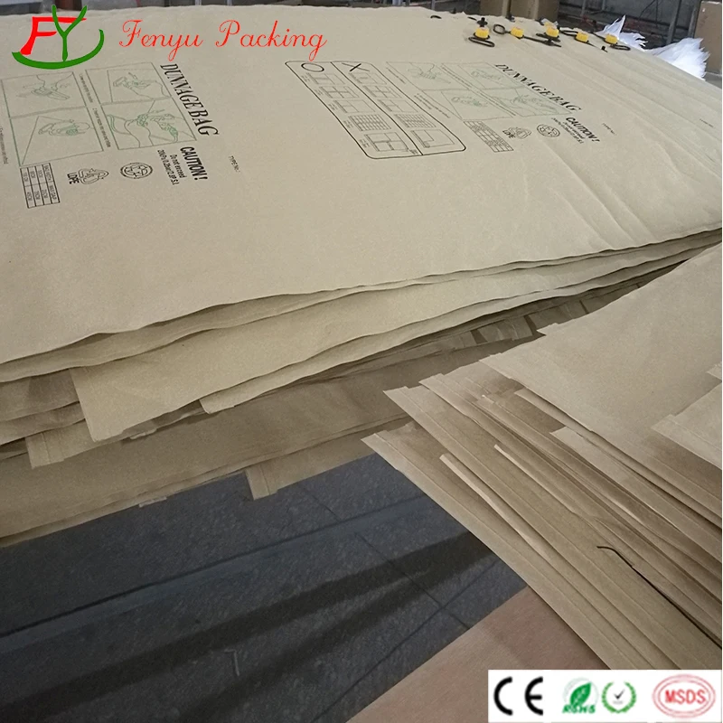 Китай хороший производитель Воздушная сумка грузовая воздушная подушка для заполнения пустот в