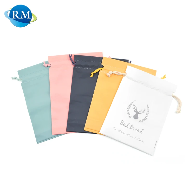 
New Style Resealable Customised Slogan Packaging Plastic PEVA Bag 