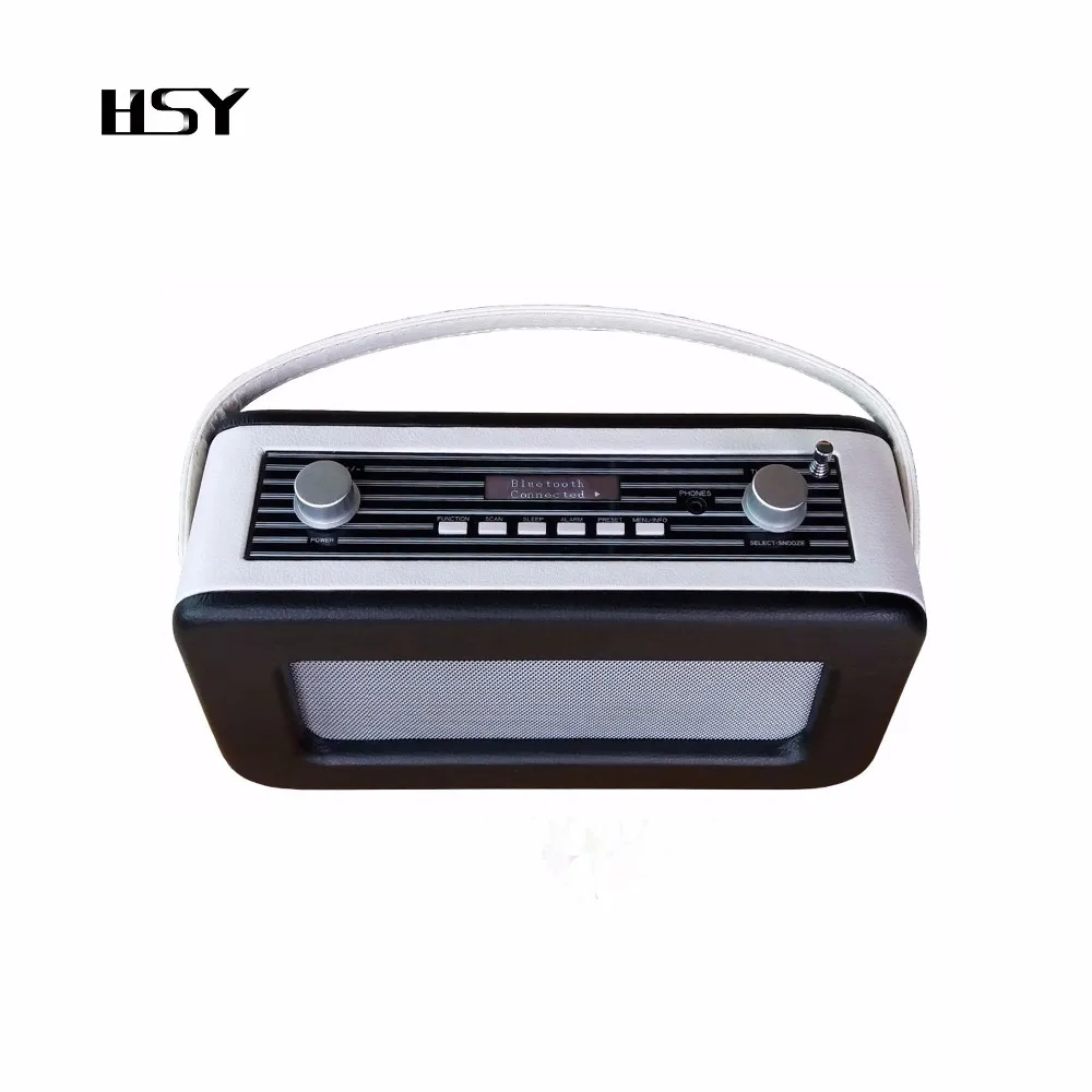 Portable digital multi-band alarm clock radio multifunctional digital mp3 radio speaker wholesale