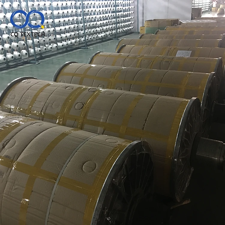 
CQ TEXTECH High Tenacity custom warp beam dyed yarn for sale CQ TEXTECH High Tenacity custom warp beam dyed yarn for sale