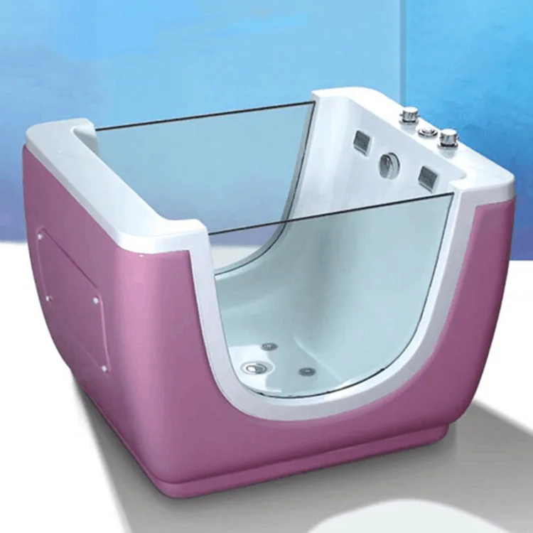 China supplier whirlpool massage spa baby shower tub newborn baby hot tub
