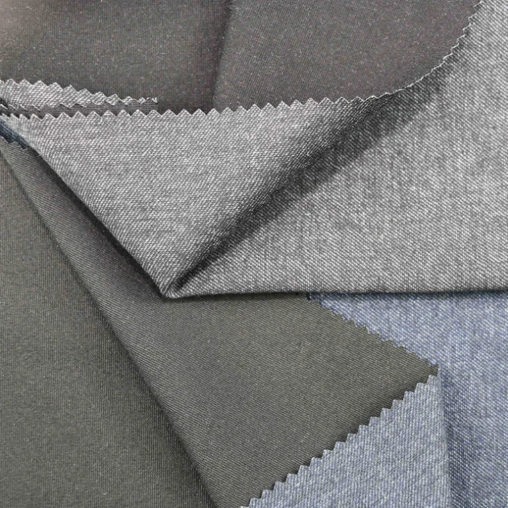 New fashion 65 rayon 32 nylon 3 spandex stretch ponte de roma fabric