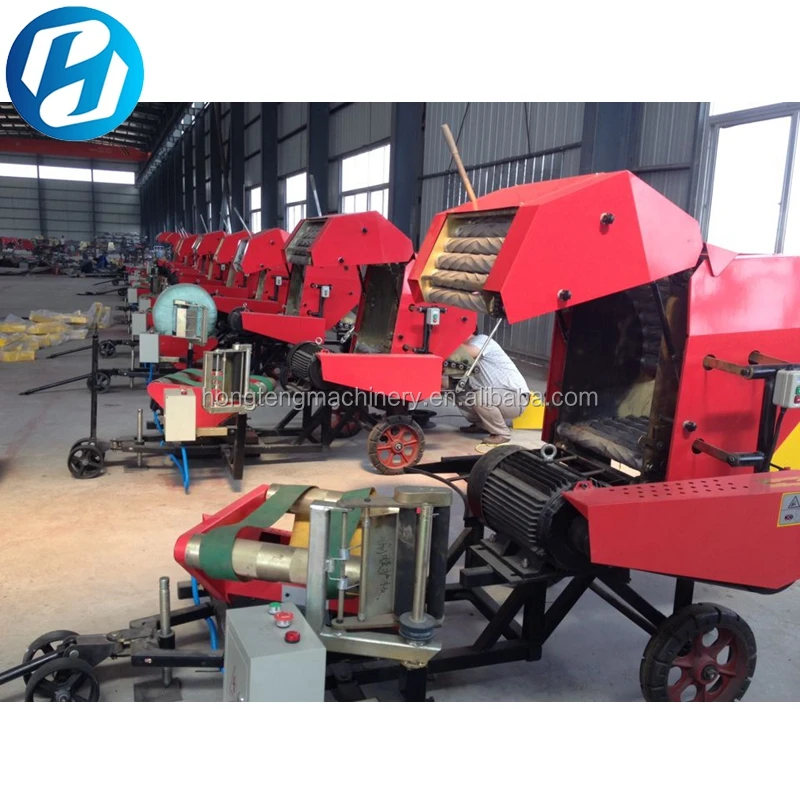Full-automatic Alfalfa hay press baler machine