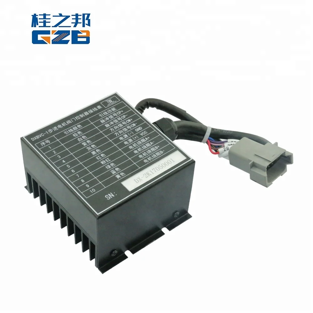 excavator spare parts throttle motor A249900000644   DXBVC-1 Stepping motor valve controller for SY330/SY360/SY205